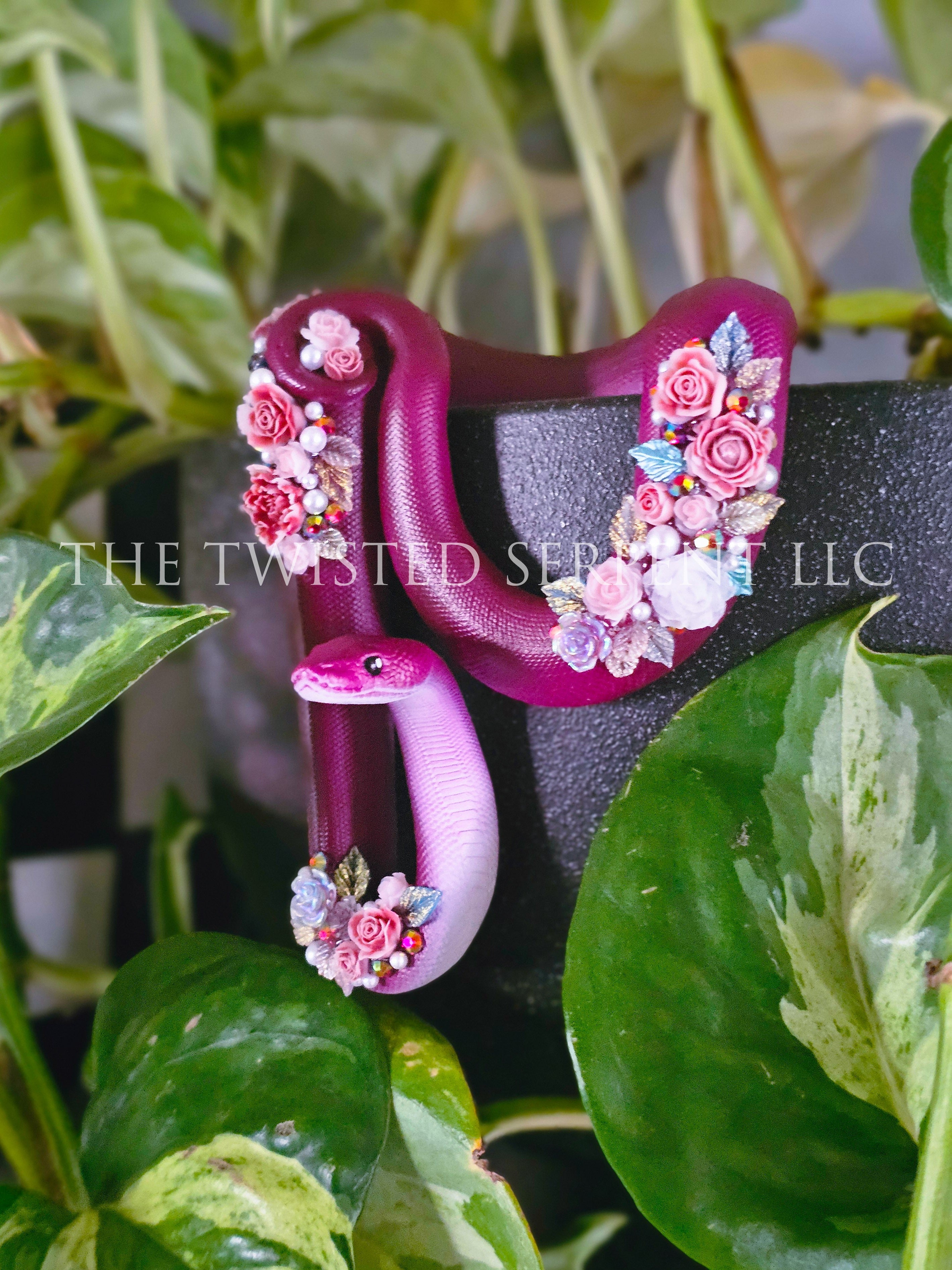 Blackberry Wine Floral Friend Pot Pal