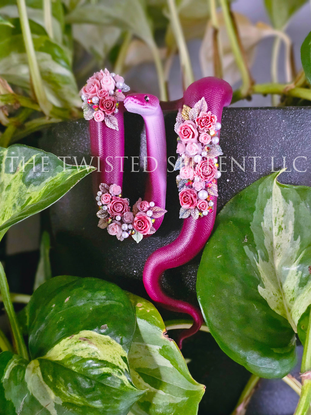 Blackberry Wine Floral Friend Pot Pal