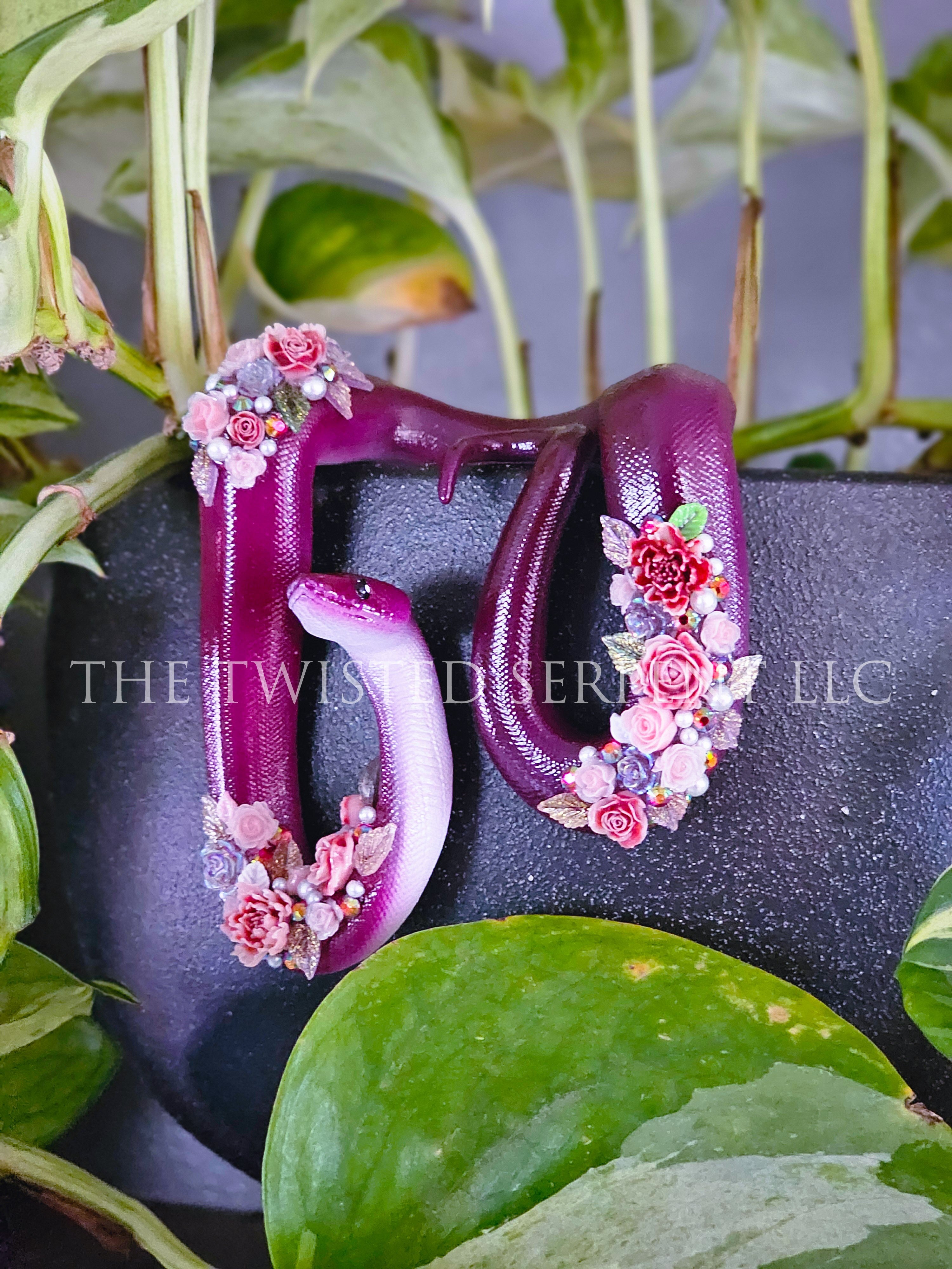 Blackberry Wine Floral Friend Pot Pal
