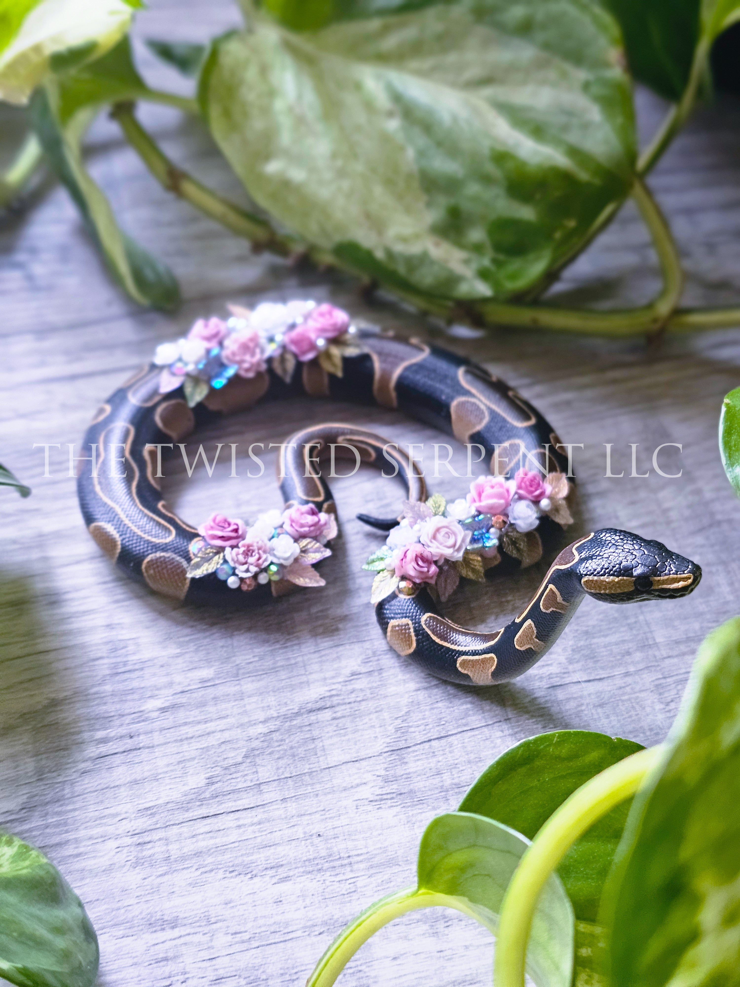 Normal Ball Python Floral Friend