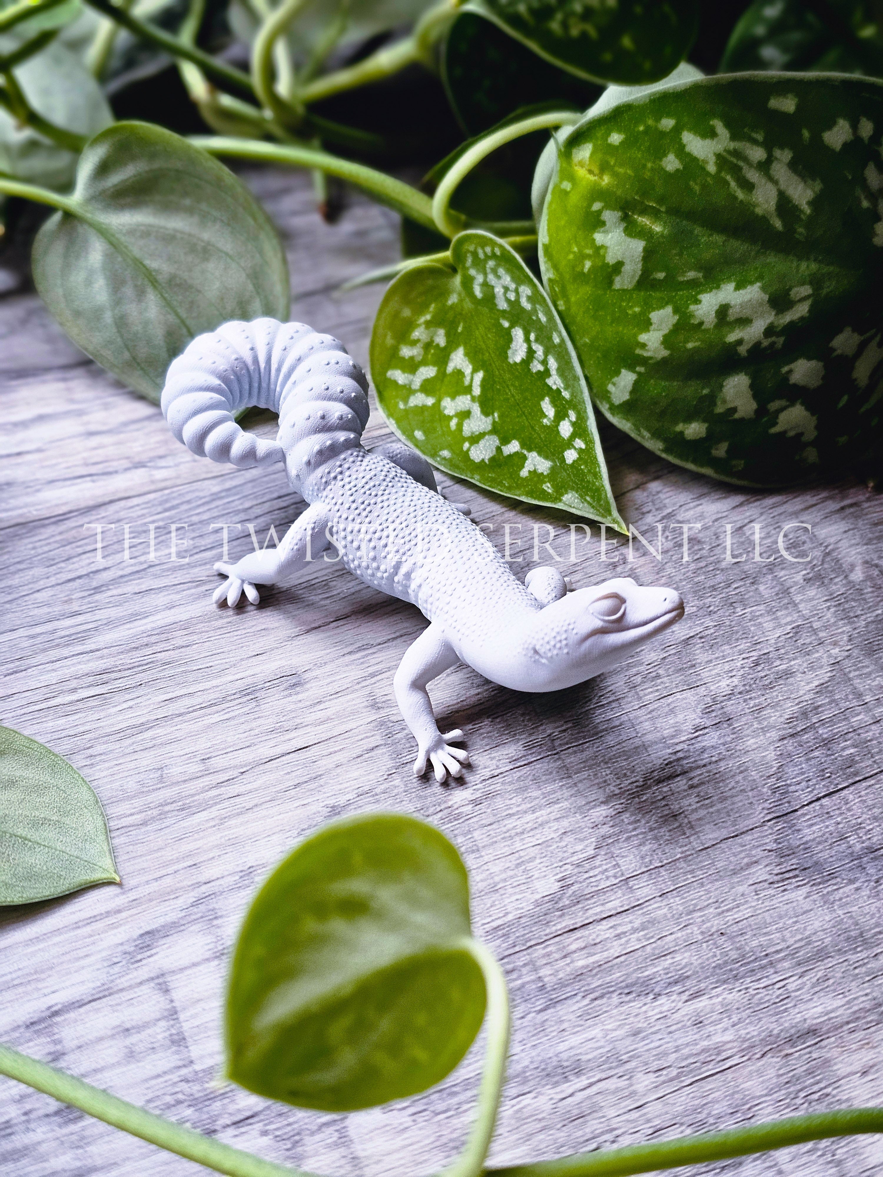 Paint-It-Yourself Leopard Gecko