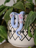 Periwinkle Floral Friend Pot Pal