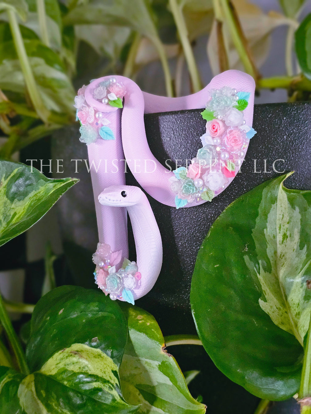 Pink Floral Friend Pot Pal
