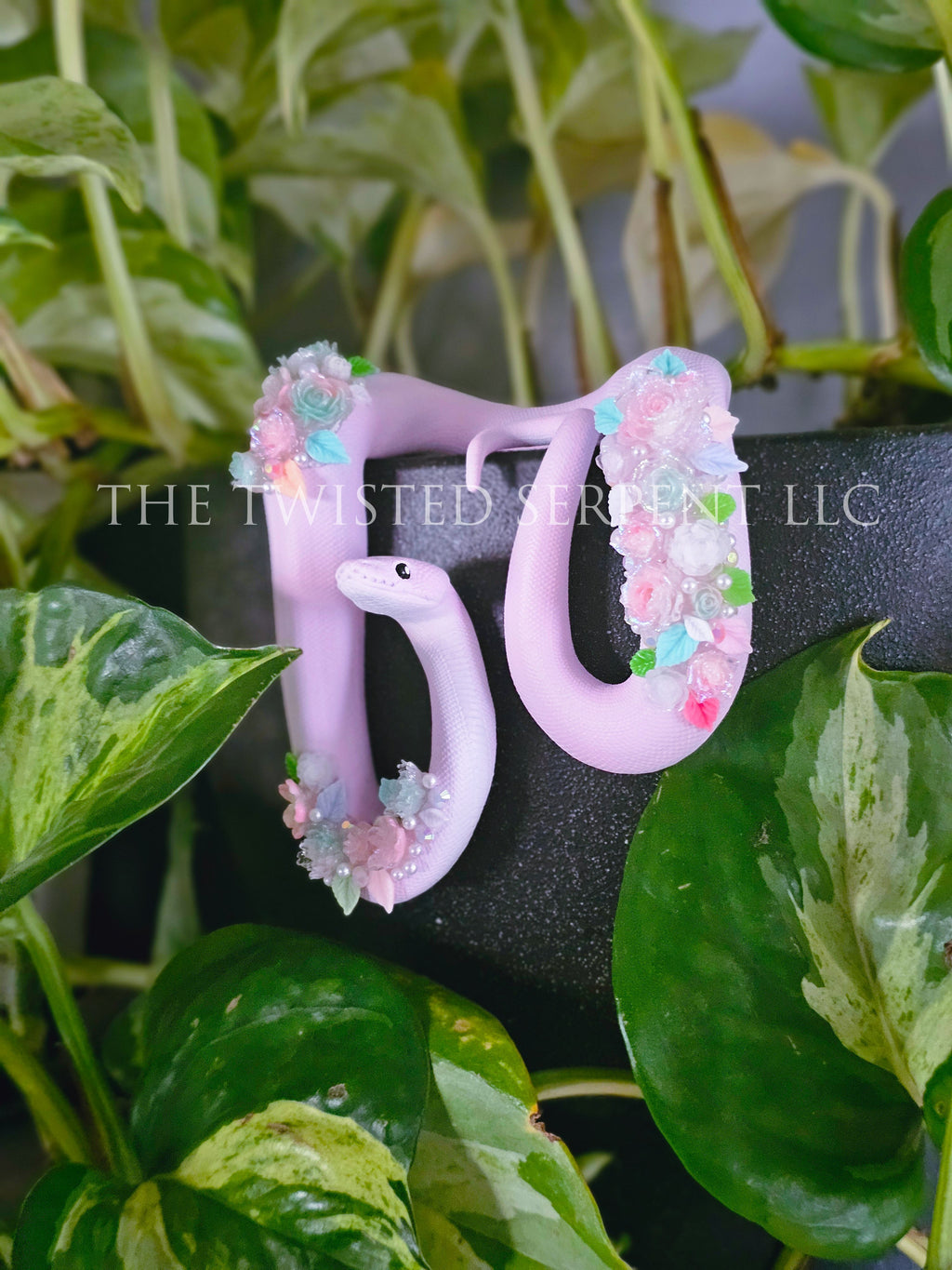 Pink Floral Friend Pot Pal